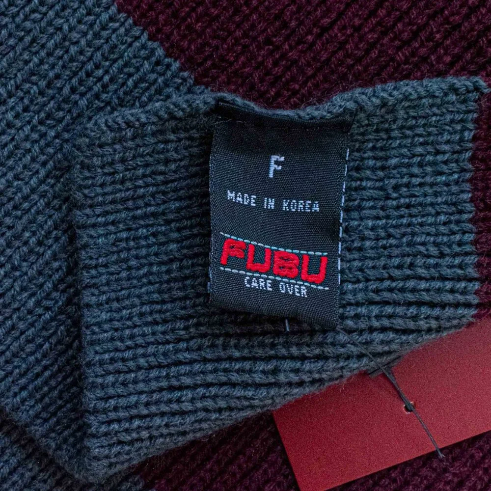 FUBU knit scarf